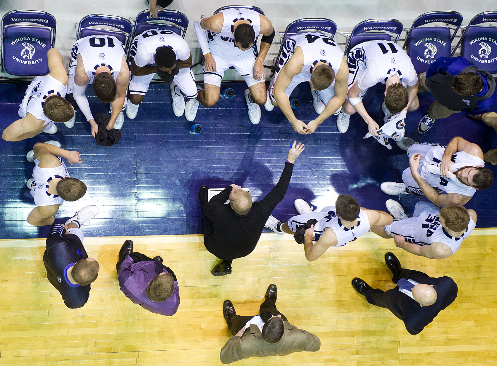 Mike Leaf at Winona State University